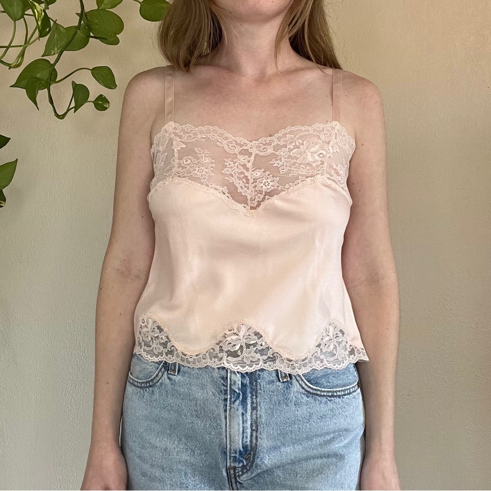 Victoria's Secret Pink Lace Camisole